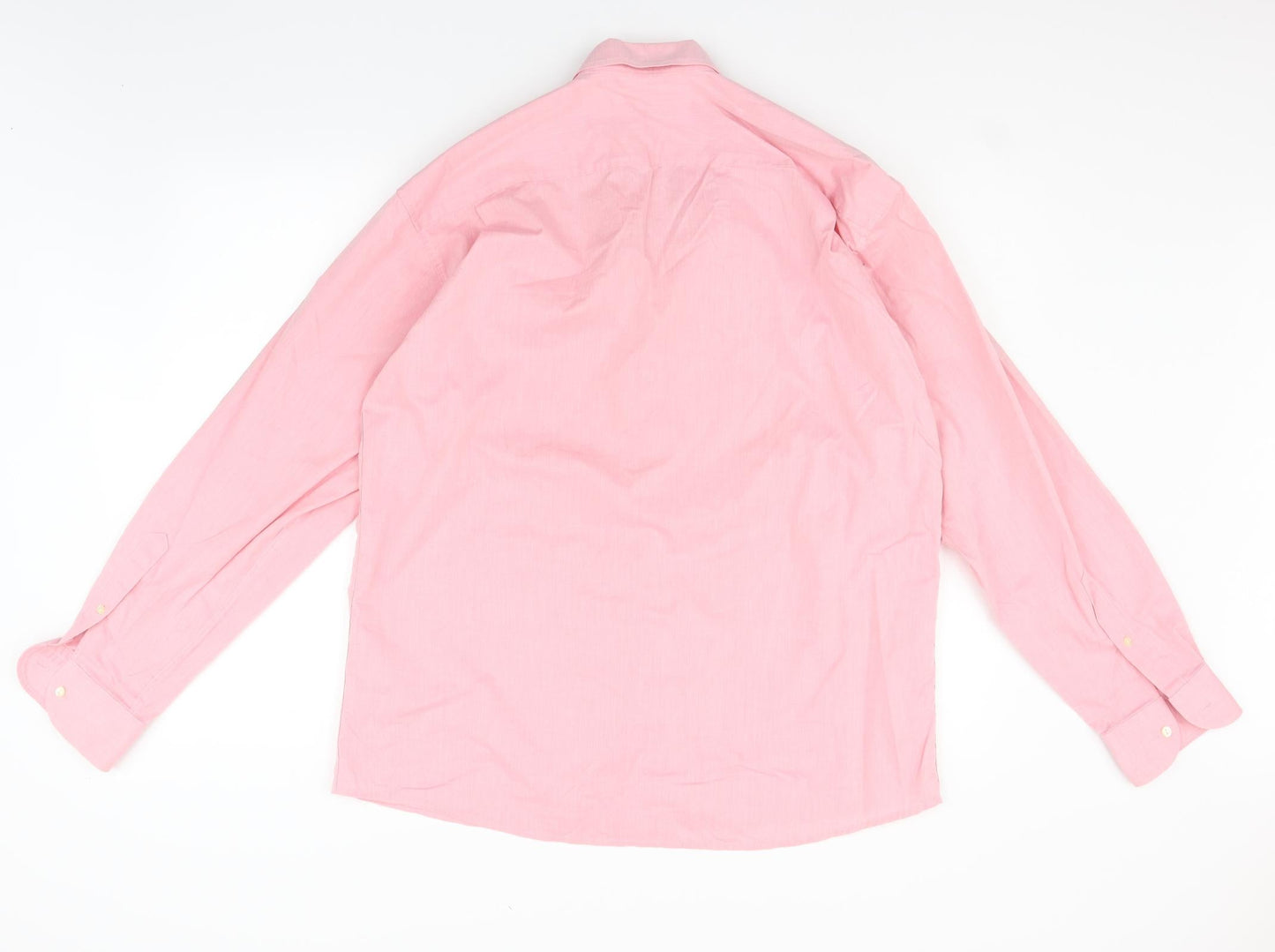 Eton Womens Pink   Basic Button-Up Size XL