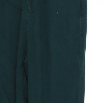 Womens UK Size 10 YES YES Regular Fit  Green Trousers