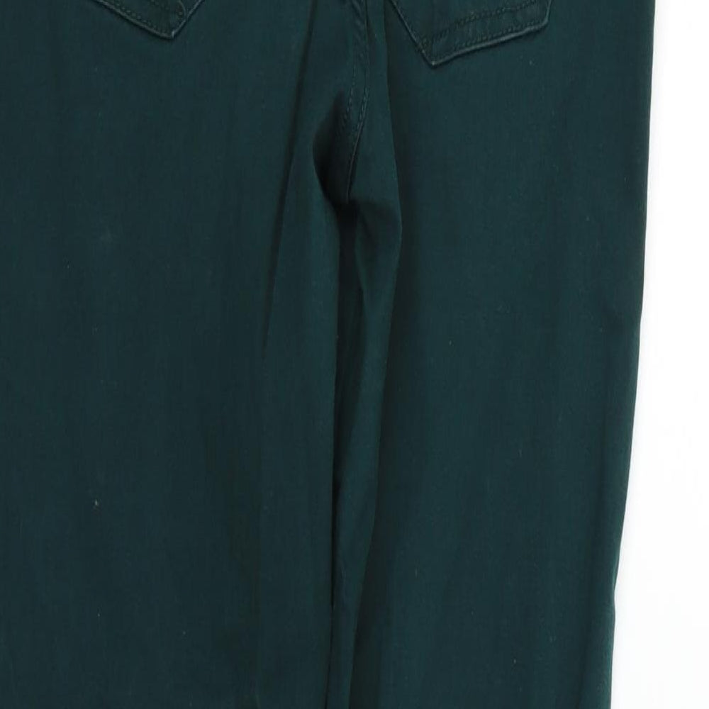 Womens UK Size 10 YES YES Regular Fit  Green Trousers