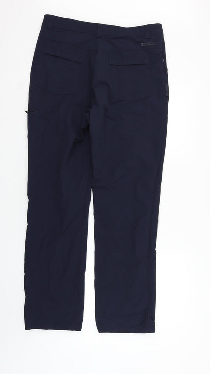 moutain warehouse Womens Blue   Trousers  Size 34 in L30 in