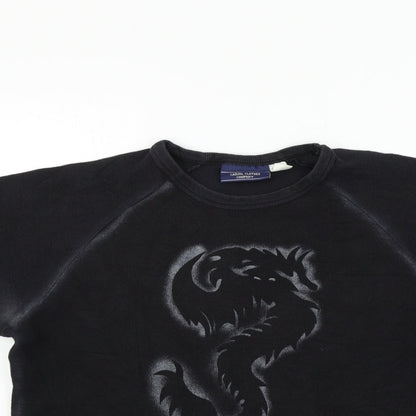 casual clothes company  Womens Black   Pullover Jumper Size 10
