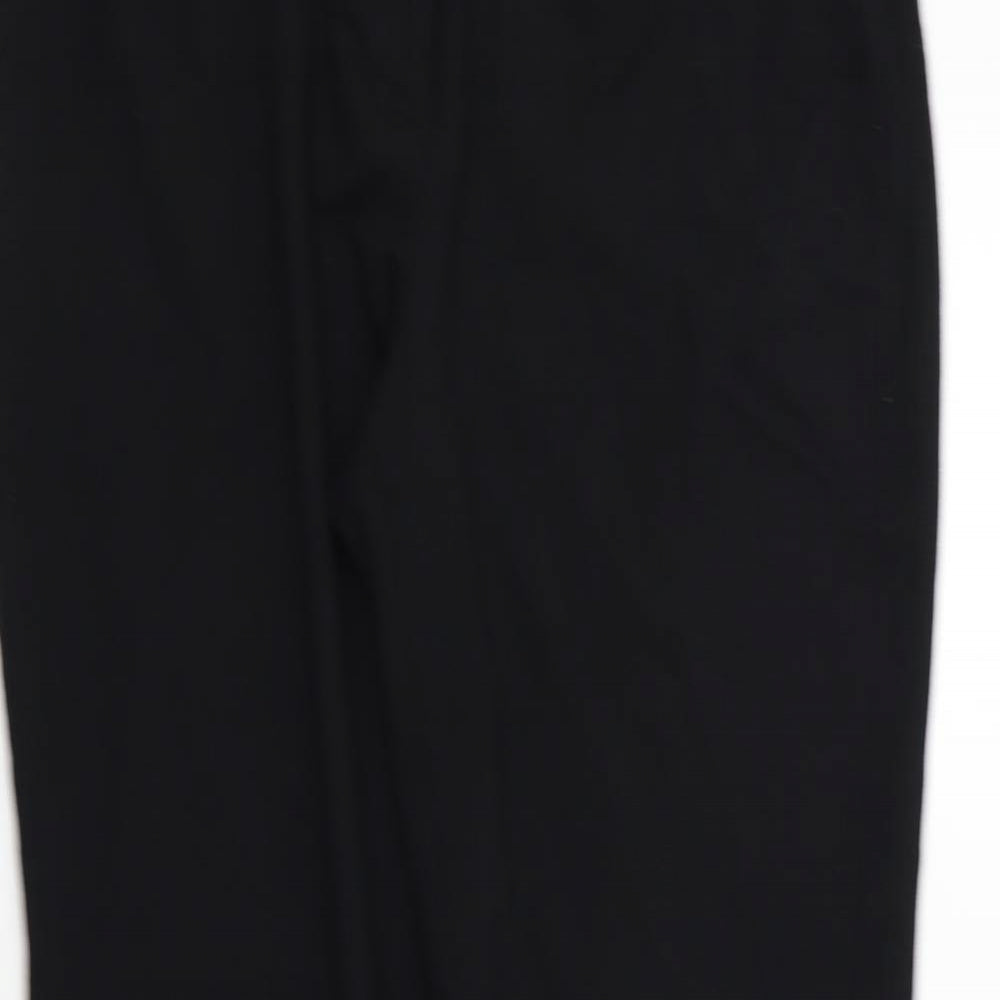 Womens UK Size 14 Marks and Spencer Regular Fit  Black Trousers