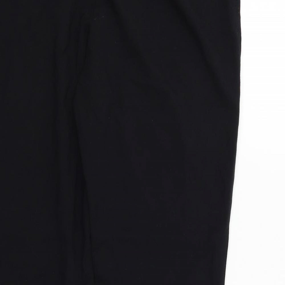 Womens UK Size 14 Marks and Spencer Regular Fit  Black Trousers