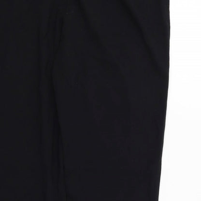 Womens UK Size 14 Marks and Spencer Regular Fit  Black Trousers