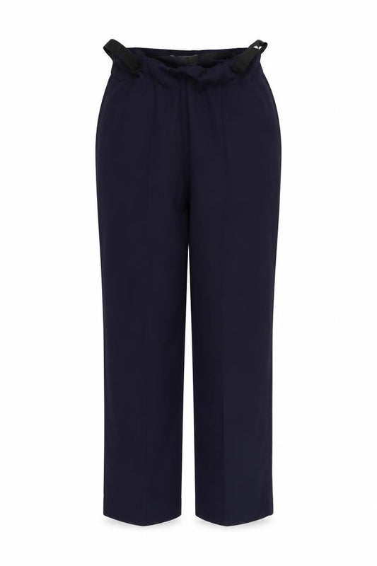 EWM Womens Black   Trousers  Size 16 L30 in - Elastic Waist Band