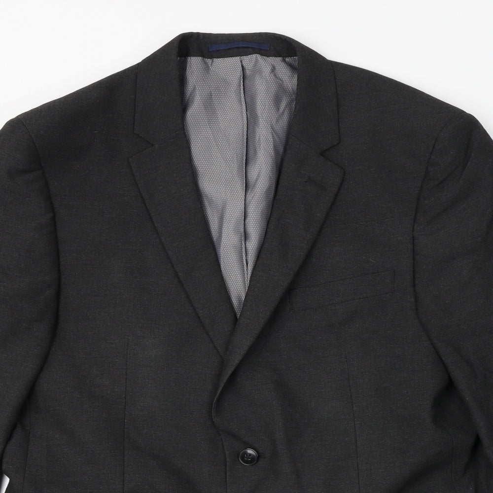 F&F  Mens Grey   Jacket Blazer Size 40
