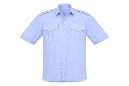Mens UK Collar Size 15 Bosweel Smart Blue  Dress Shirt