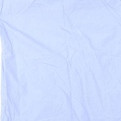 Mens UK Collar Size 15 Bosweel Smart Blue  Dress Shirt