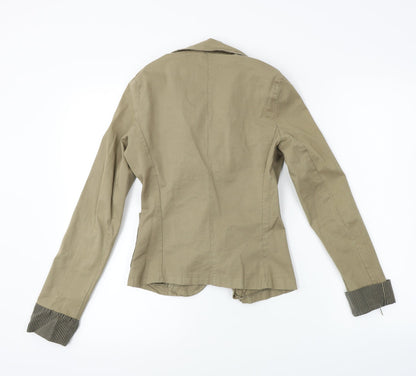 Womens UK Size M Preworn Green Jacket