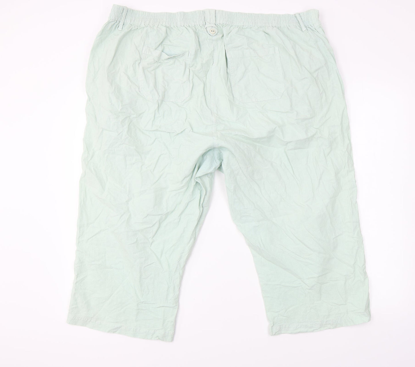 Womens UK Size XL BM Regular Fit  Green Trousers