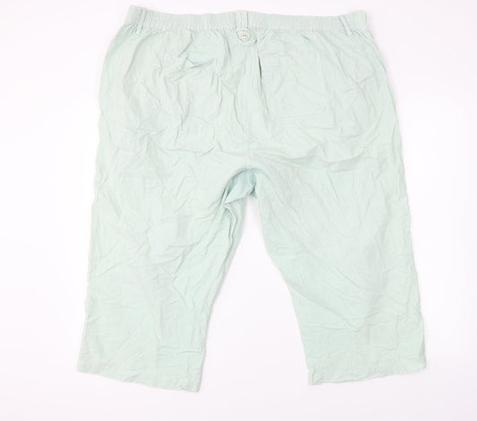 Womens UK Size XL BM Regular Fit  Green Trousers