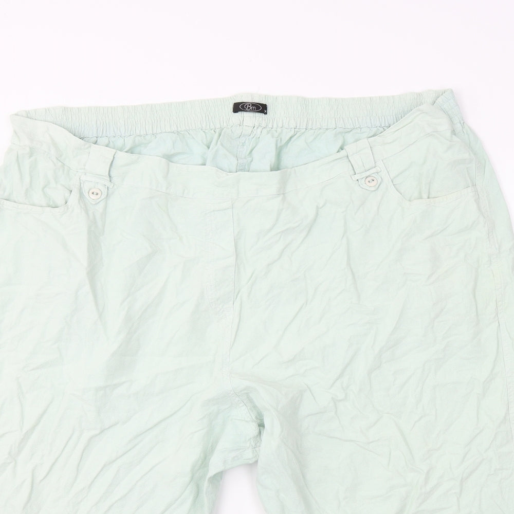 Womens UK Size XL BM Regular Fit  Green Trousers