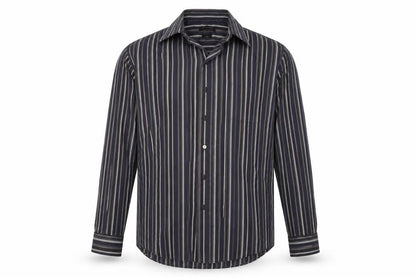 Mens UK Size 42 Morgan Blue  Button-Up Long Sleeve Casual Shirt