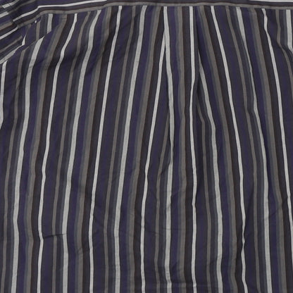 Mens UK Size 42 Morgan Blue  Button-Up Long Sleeve Casual Shirt
