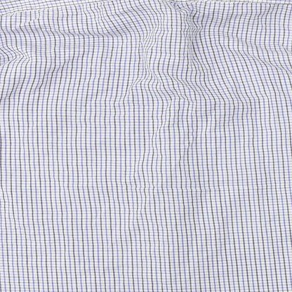 Mens UK Size XL MALDINI Blue  Button-Up Long Sleeve Casual Shirt