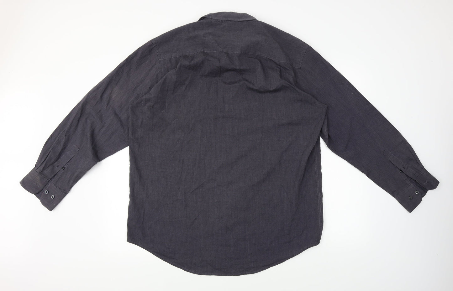 F&F  Mens Black    Button-Up Size 16