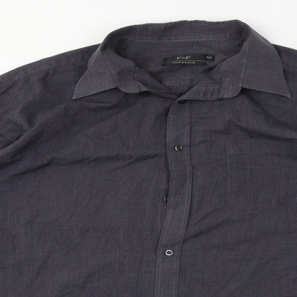 F&F  Mens Black    Button-Up Size 16