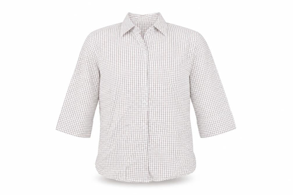 Mens UK Size 44 L.O.G.G White  Button-Up Short Sleeve Casual Shirt