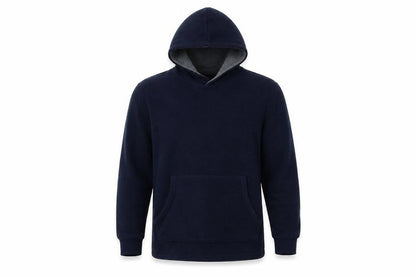 Mens UK Size S Easy Blue Pullover Hoodie