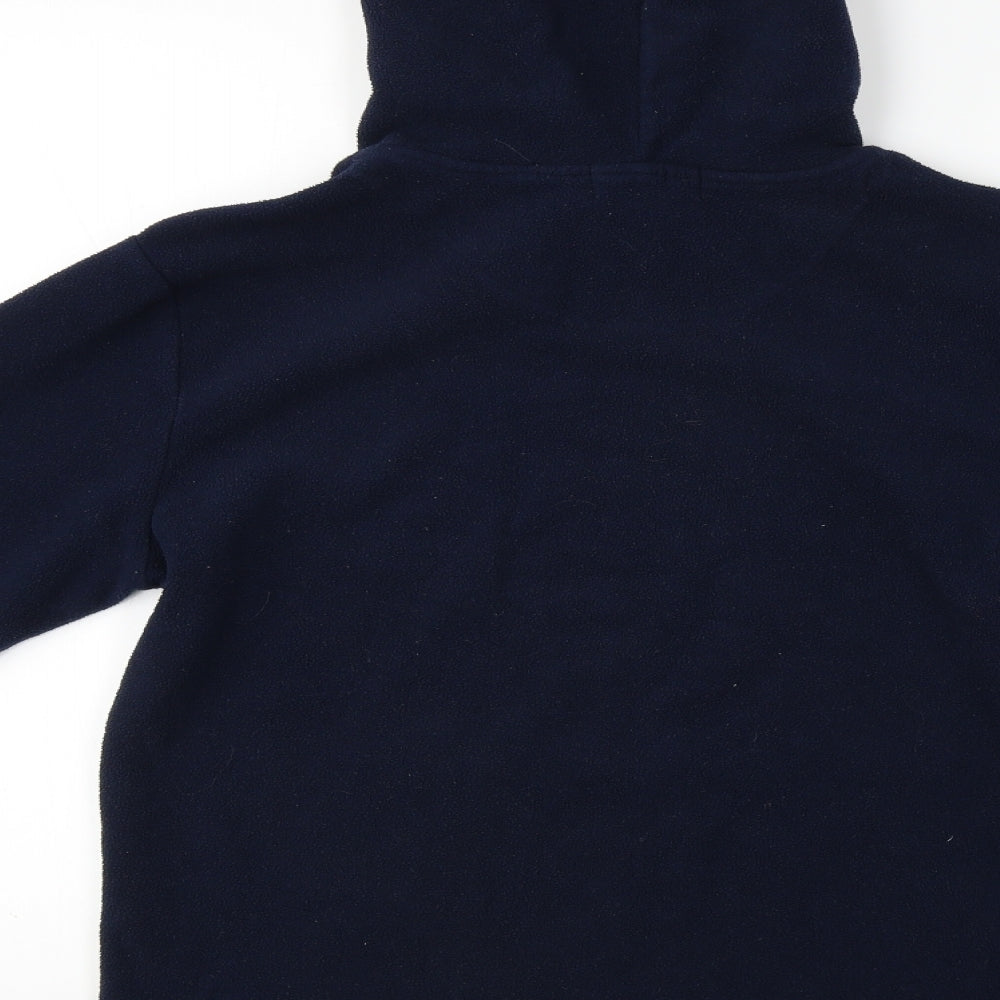 Mens UK Size S Easy Blue Pullover Hoodie