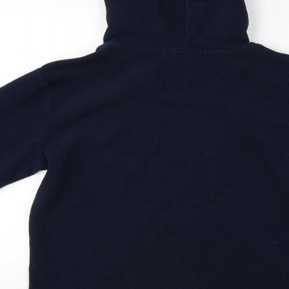 Mens UK Size S Easy Blue Pullover Hoodie