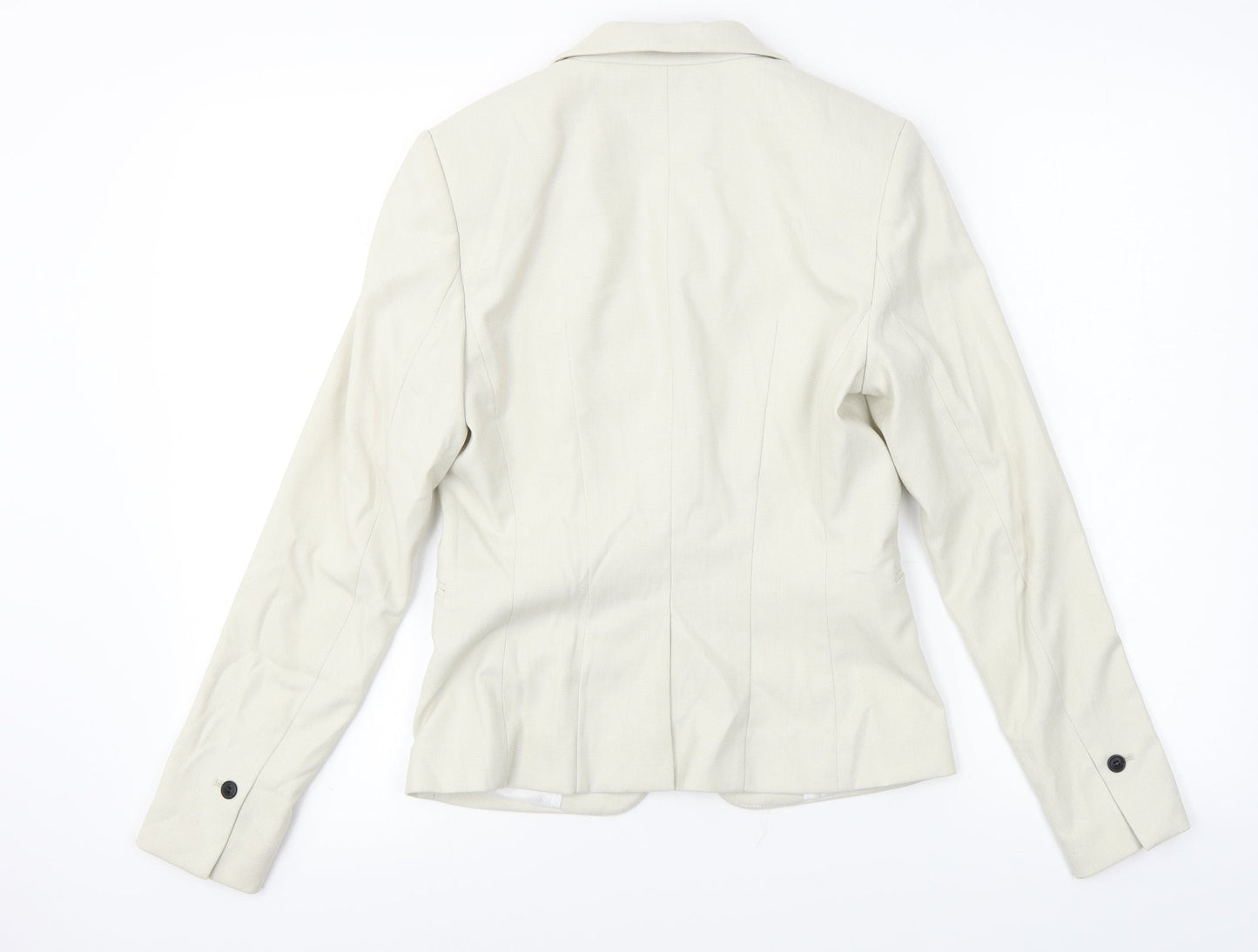 H&M  Womens Beige   Jacket Coat Size 4