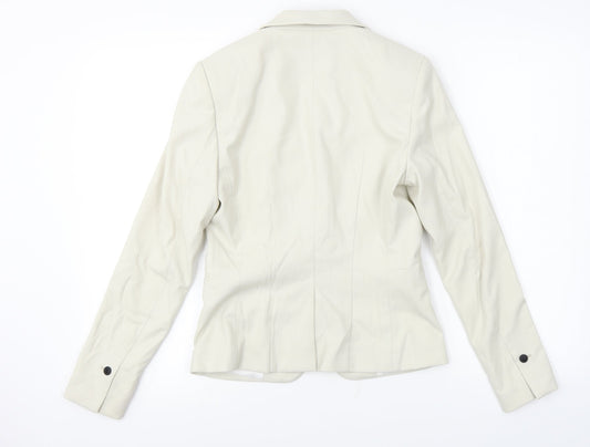 H&M  Womens Beige   Jacket Coat Size 4