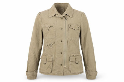 k.o.m.b.i Womens Brown   Jacket Coat Size 8