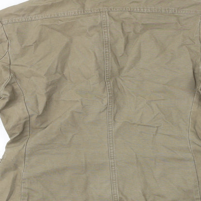 k.o.m.b.i Womens Brown   Jacket Coat Size 8