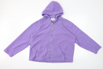 Claire Ashton  Womens Purple   Jacket Coat Size M