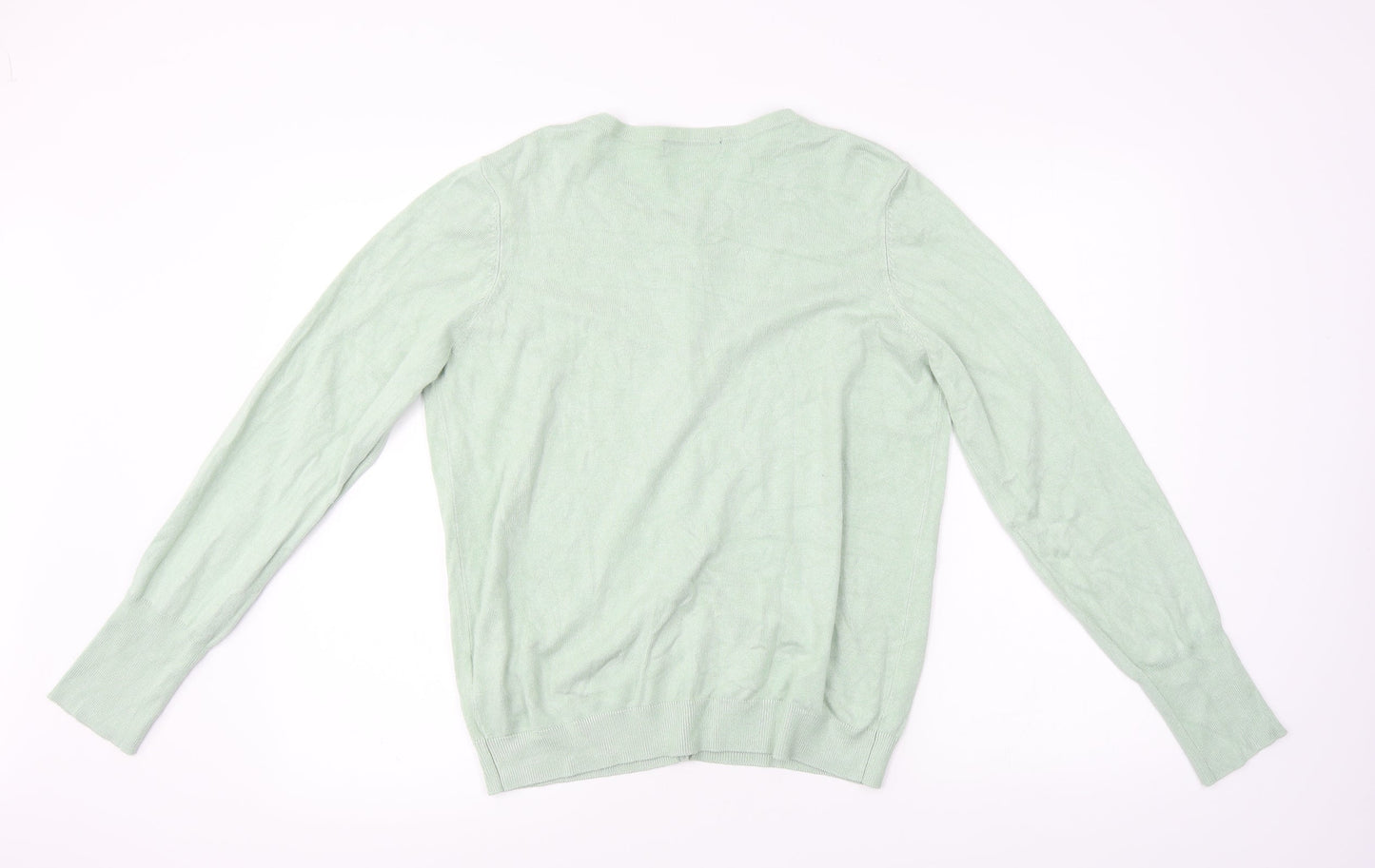Dunnes Stores Womens Green   Cardigan Jumper Size M