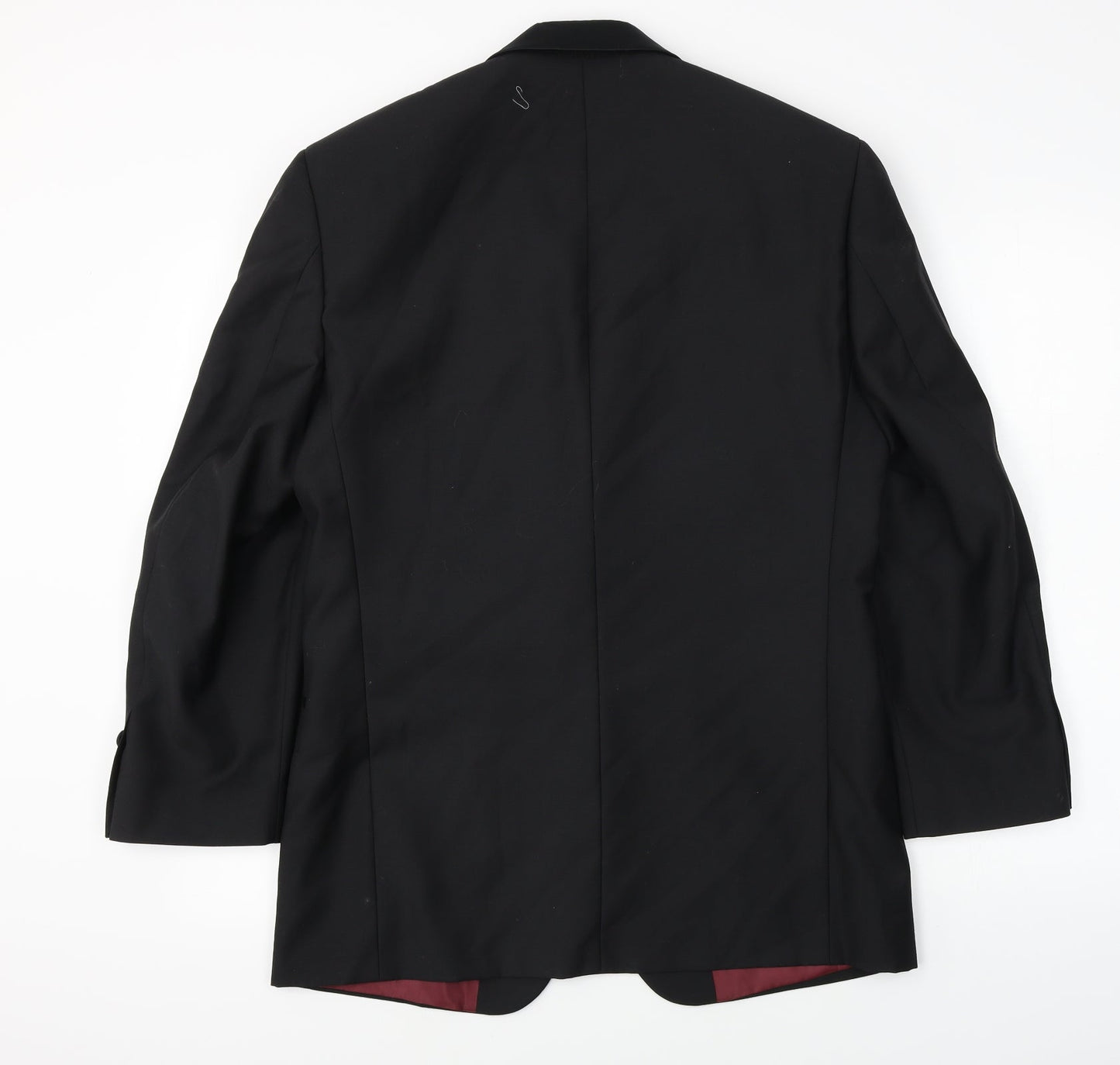 Mens UK Size 38 Scott&taylor Regular Black Suit Jacket
