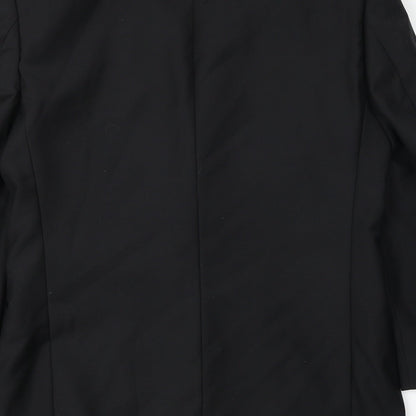 Mens UK Size 38 Scott&taylor Regular Black Suit Jacket