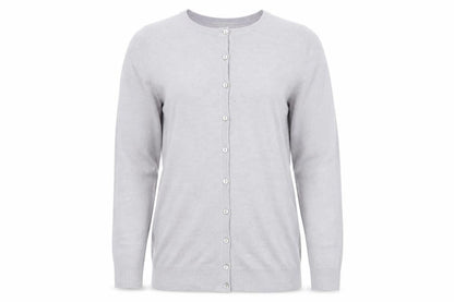 Love Knitwear   Womens Grey   Cardigan Jumper Size 8