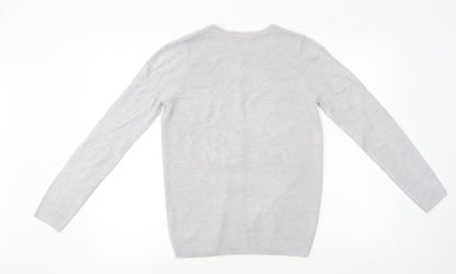 love knitwear   Womens Grey   Cardigan Jumper Size 8
