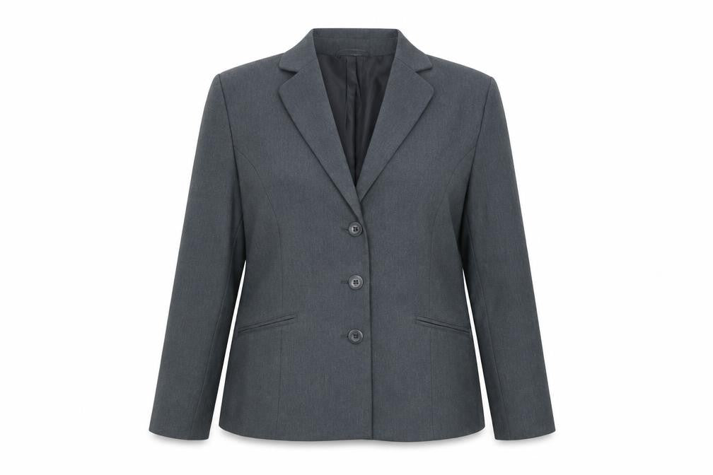 Womens UK Size 14 Preworn Regular Grey Blazer