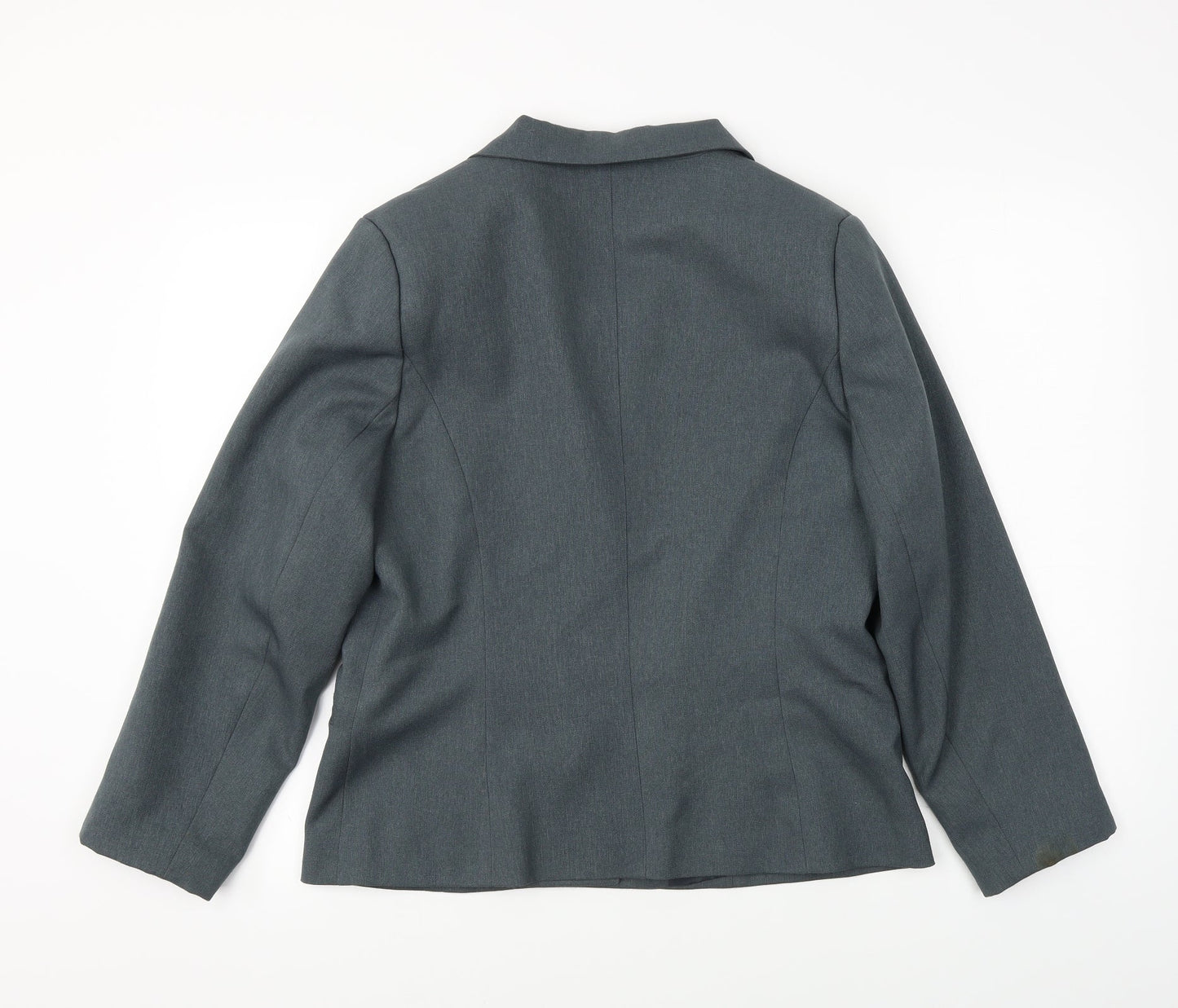 Womens UK Size 14 Preworn Regular Grey Blazer