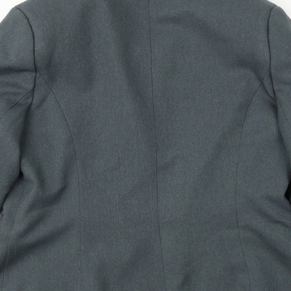 Womens UK Size 14 Preworn Regular Grey Blazer
