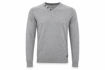 s&j  Mens Grey   Pullover Jumper Size S