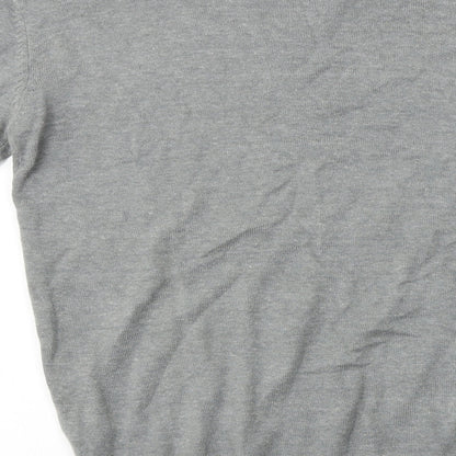 s&j  Mens Grey   Pullover Jumper Size S