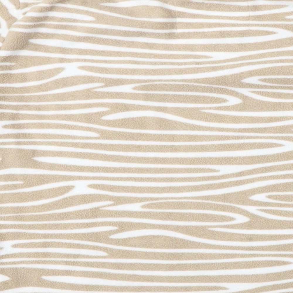 lounge&sleep  Womens Beige Animal Print  Pullover Jumper Size 14
