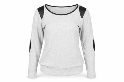 Front view of IZABEL women’s grey jumper, size UK 10