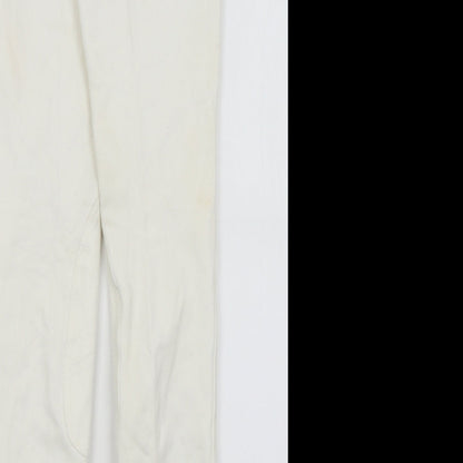 Saddlehuggers Womens White   Capri Trousers Size 32 in L28 in - Jodpurs
