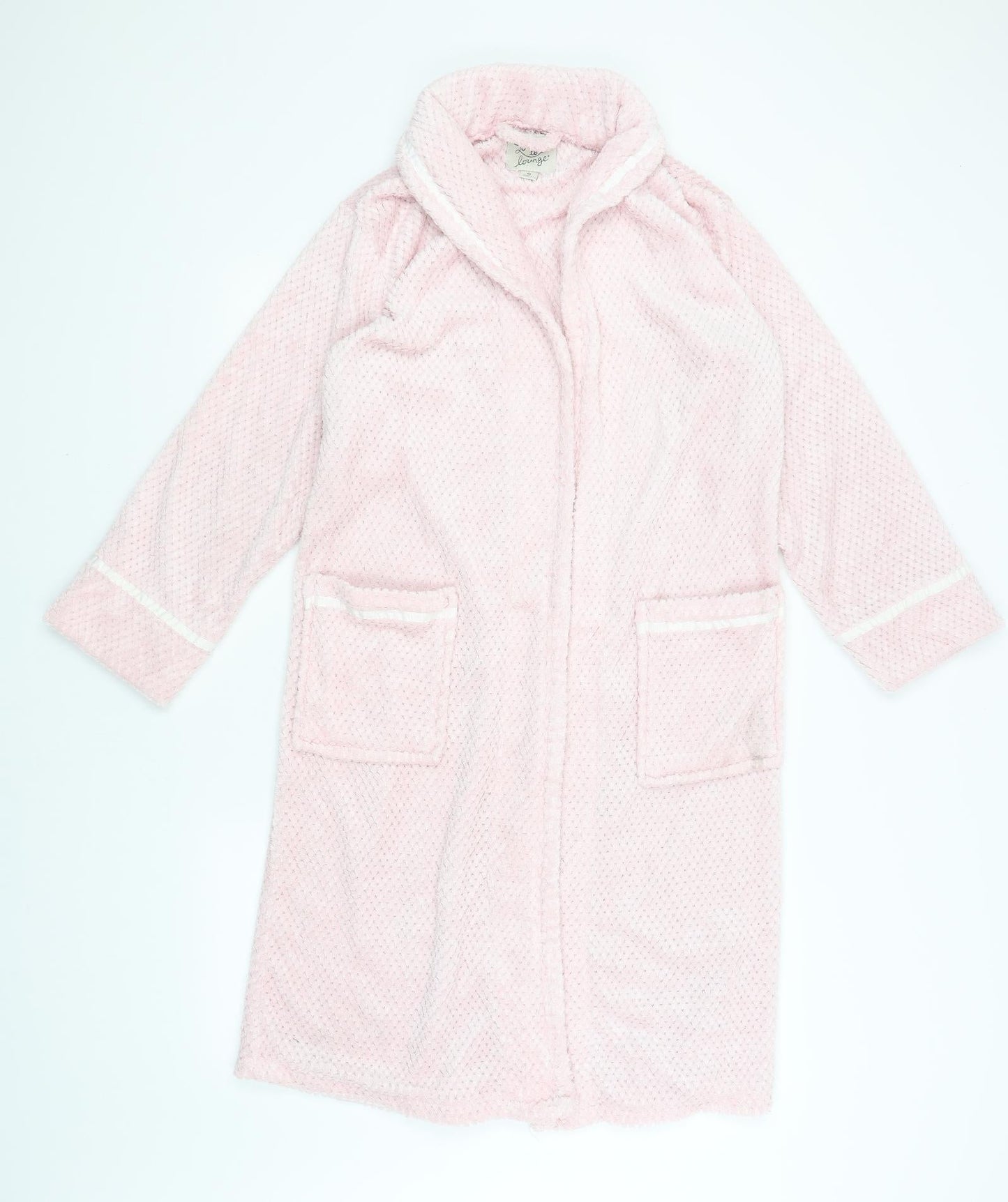 Love to Lounge Womens Pink Solid  Kimono Robe Size XS