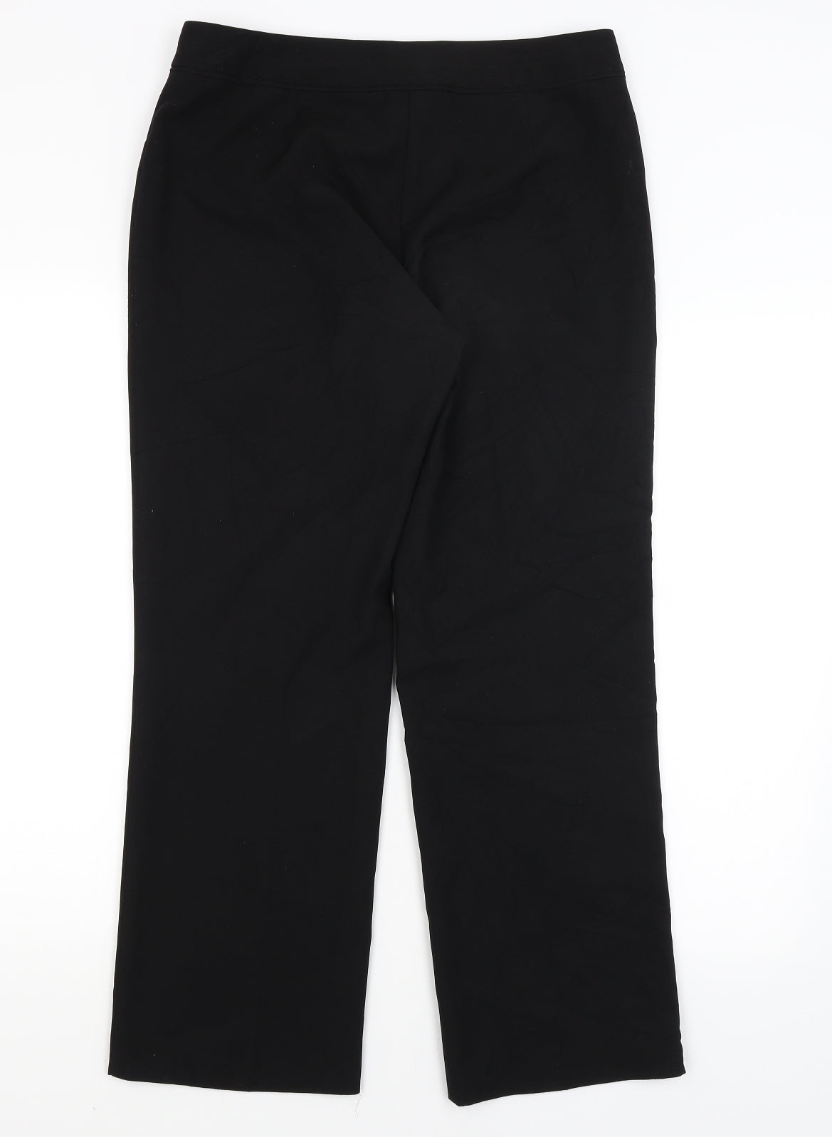 Womens UK Size 10 F&F Regular Fit  Black Trousers