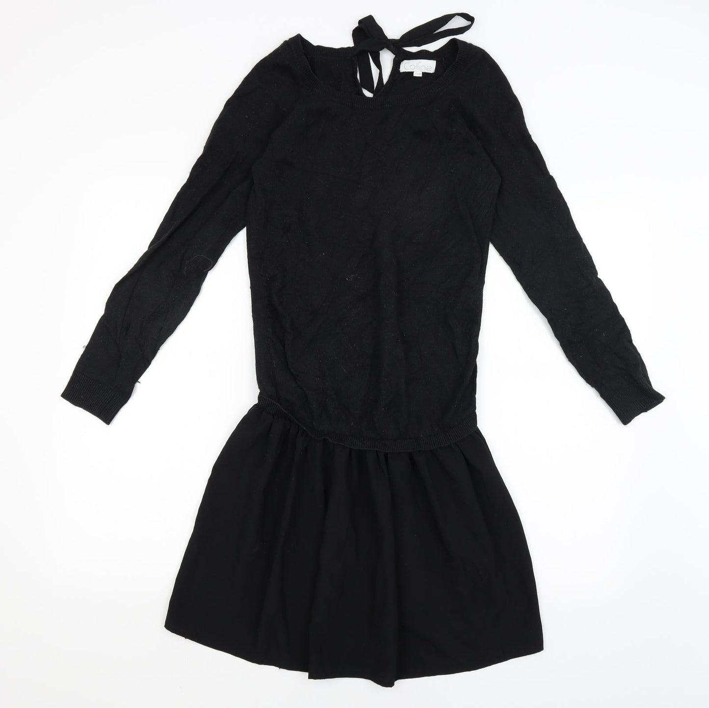Colline Womens Black   T-Shirt Dress  Size 8