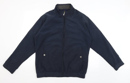 Mens UK Size M Lincoln Blue Windbreaker Coat