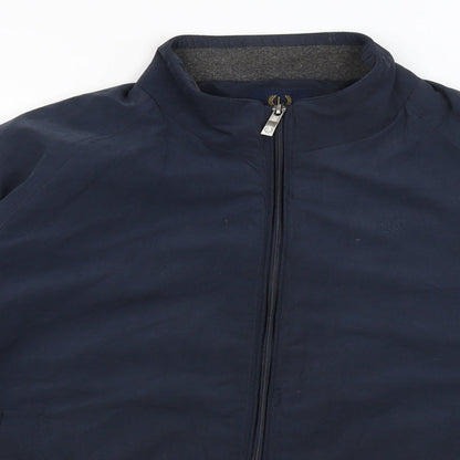 Mens UK Size M Lincoln Blue Windbreaker Coat