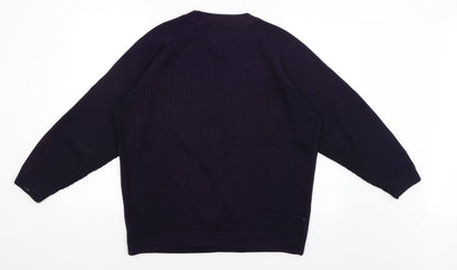 Cedar Wood State Mens Purple   Pullover Jumper Size M