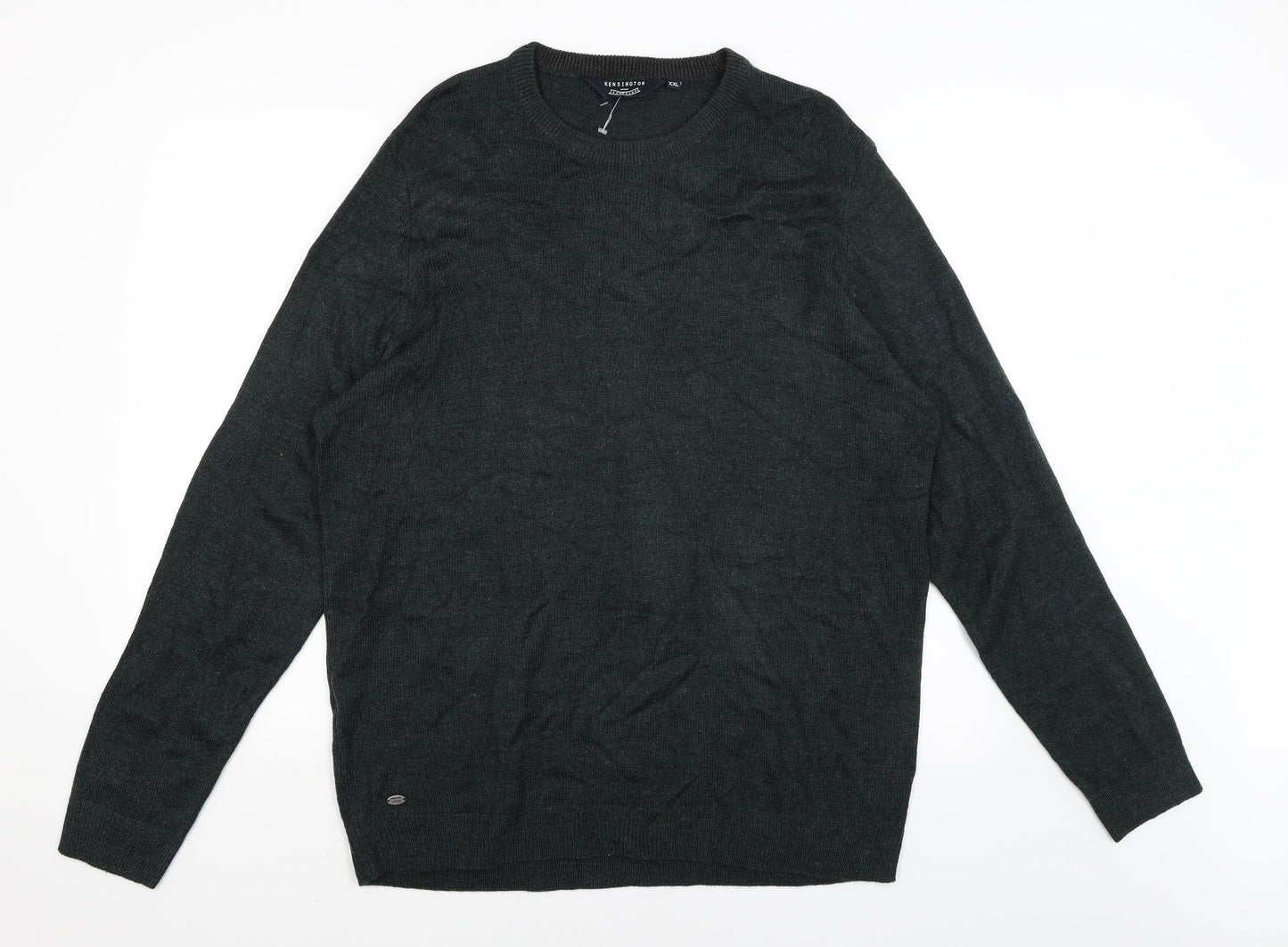 Kensington Mens Green   Pullover Jumper Size 2XL